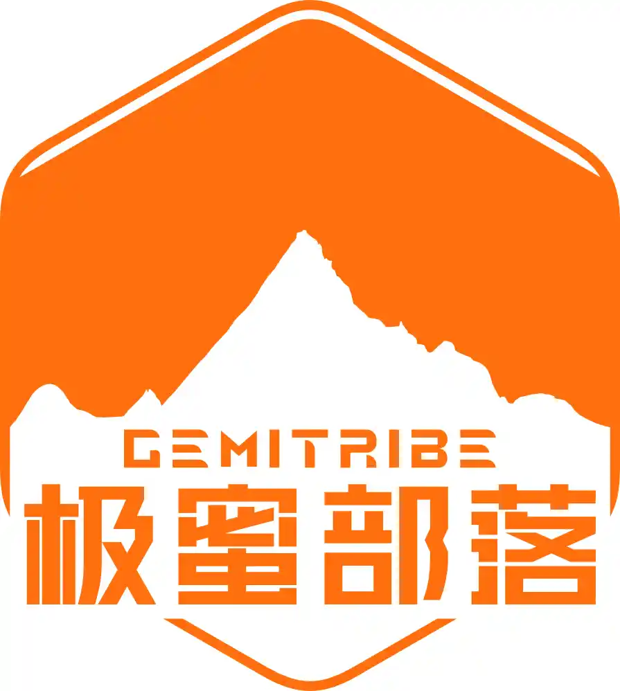 极蜜部落 logo